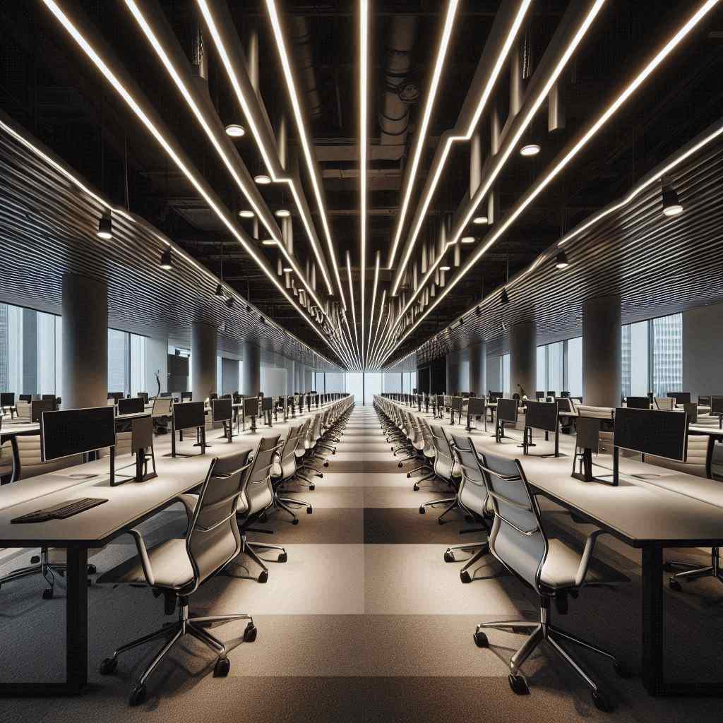 写字楼办公办公区环保材料在楼宇导视信息改版期间为何需要行政前台持续跟踪